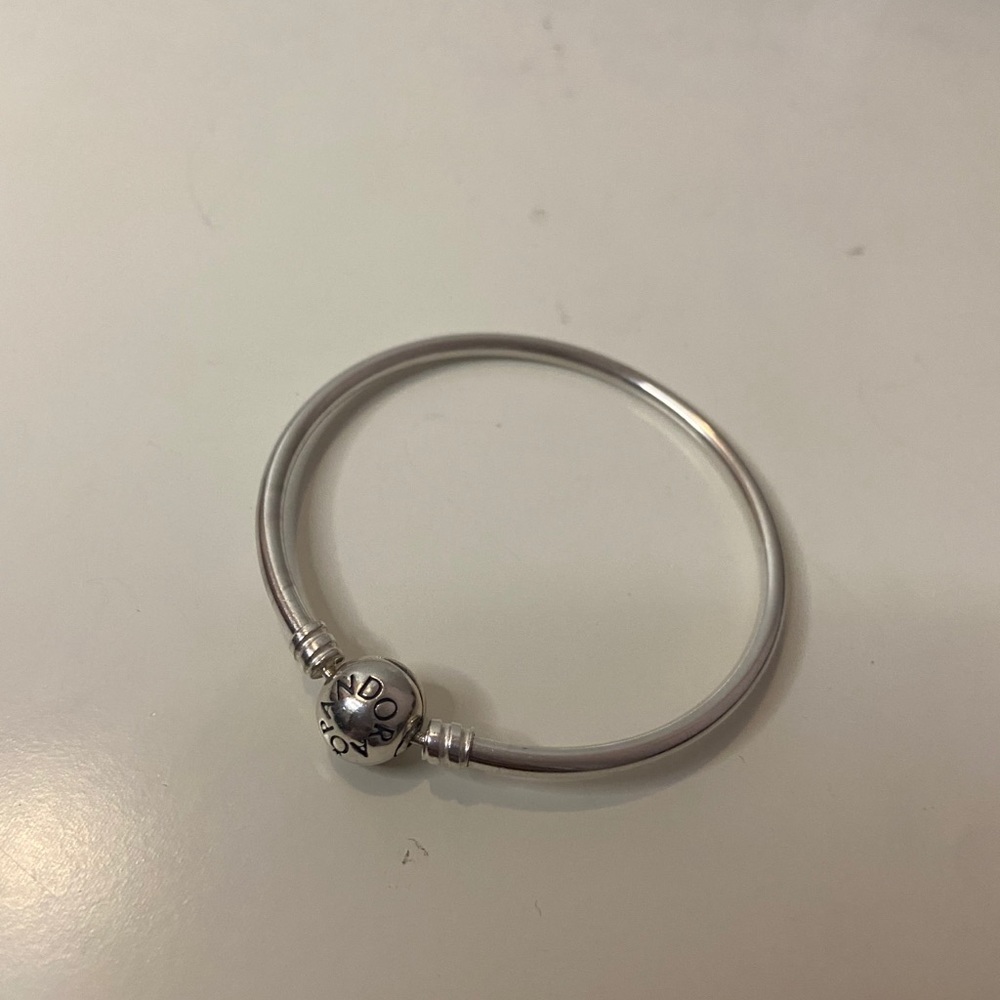 Pandora Sterling Silver Bangle Bracelet